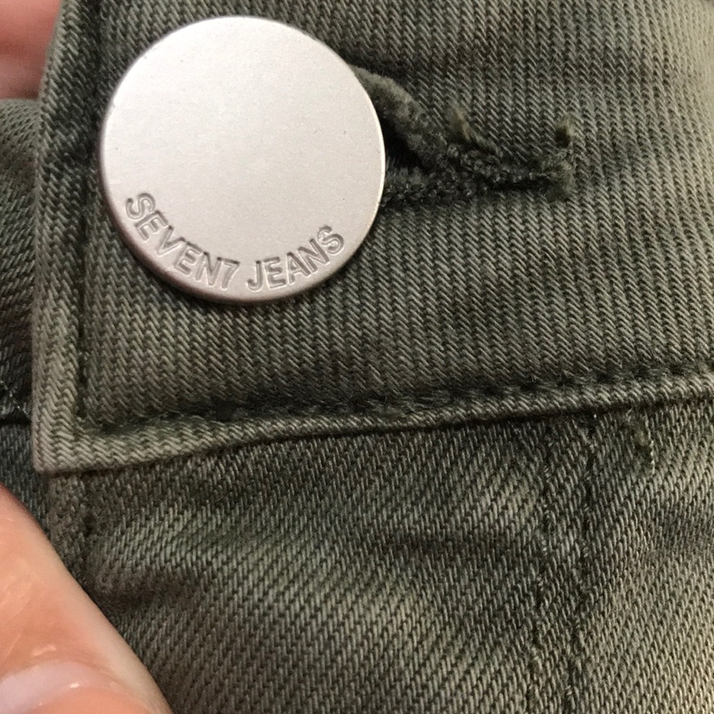 New Skinny Jeans Green SZ 16 - Picture 6 of 9